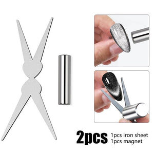 2pcs Set Magnetic Stick French Nail Art Tools & Accessories No Brand 