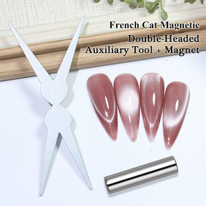 2pcs Set Magnetic Stick French Nail Art Tools & Accessories No Brand 
