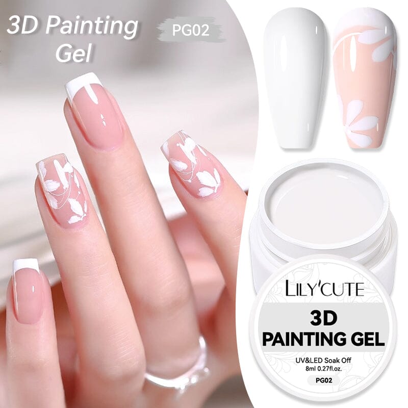 3D Painting Gel PG02 8ml Gel Nail Polish LILYCUTE 