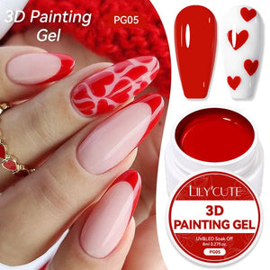 3D Painting Gel PG05 8ml Gel Nail Polish LILYCUTE 