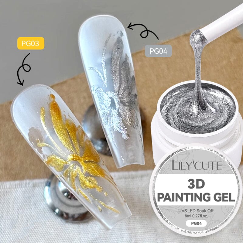 3D Painting Gel PG04 8ml Gel Nail Polish LILYCUTE 
