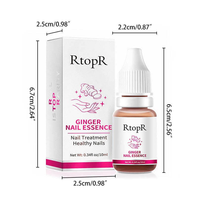 Ginger Nail Essence Repair Fungus Treatment 10ml Nail Care No Brand 
