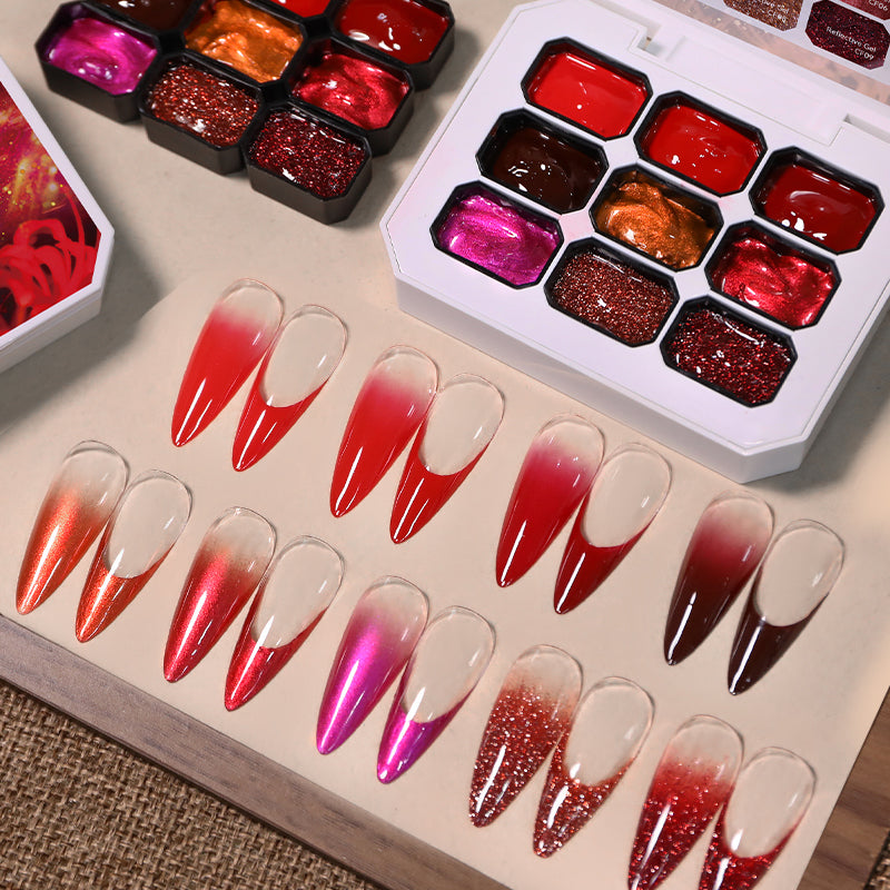 4 In 1 Pat Painting Gel #08 Crimson Flicker