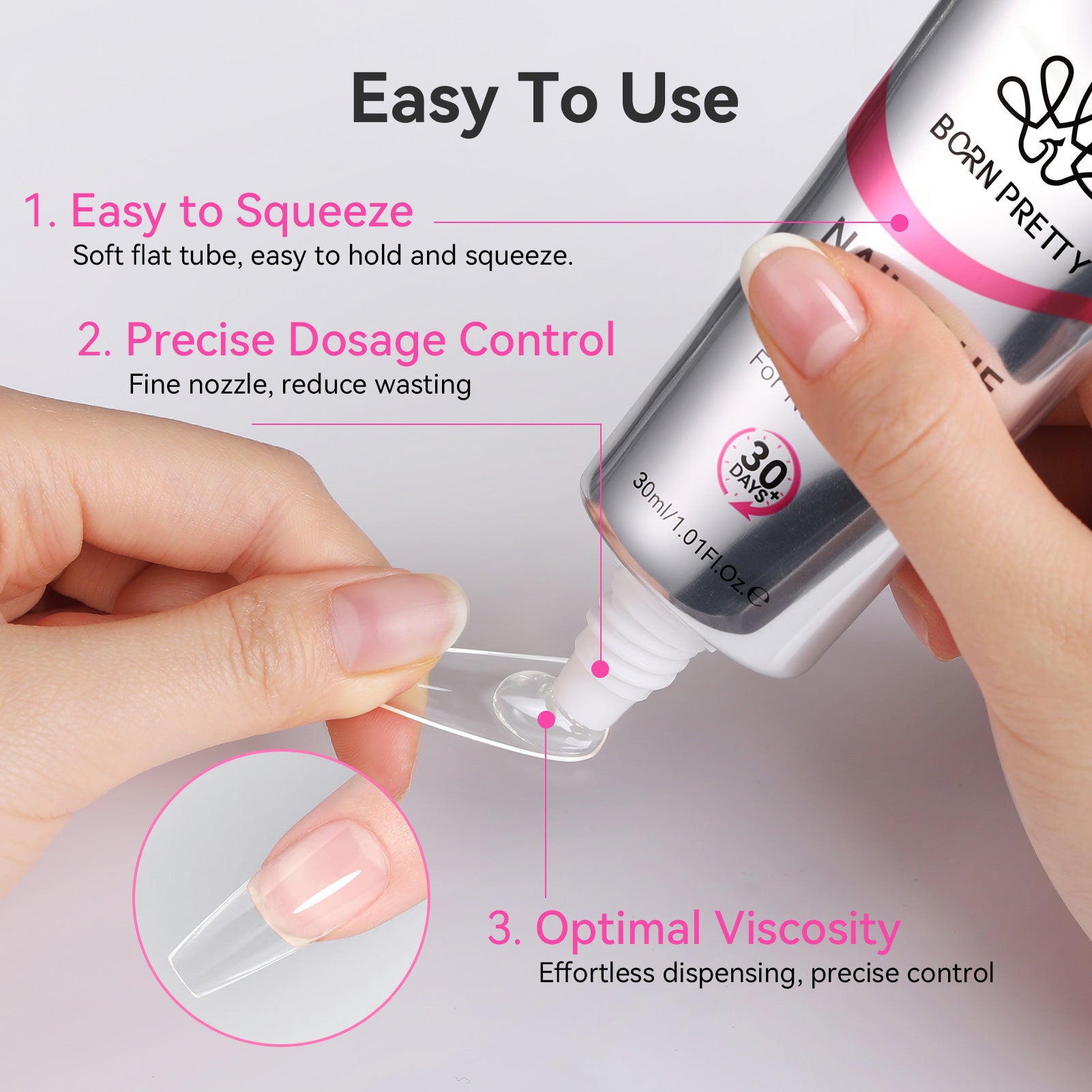 Nail Glue Gel Set