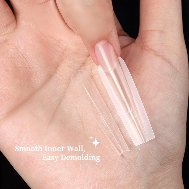 180pcs Oval Extension Gel Dual Forms Nail Tips No Brand 