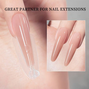 180pcs Oval Extension Gel Dual Forms Nail Tips No Brand 