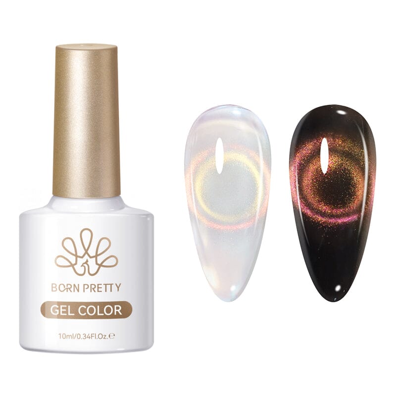 Water Light Cat Magnetic Gel Colored Water 10ml Gel Nail Polish BORN PRETTY MY388 