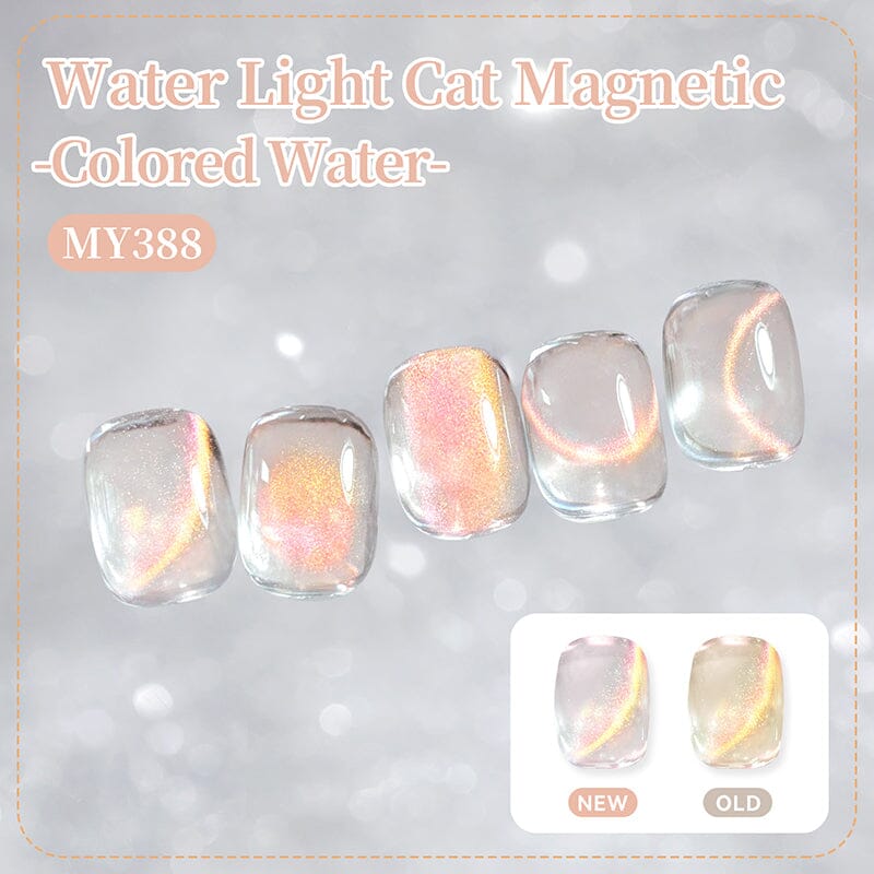 Hydrating Cat Magnetic Gel Polish Colored Water 10ml HEMA/TPO FREE Gel Nail Polish BORN PRETTY MY388 