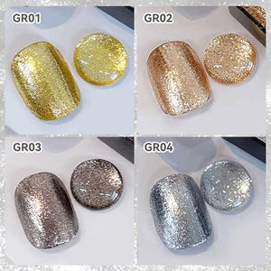 4 Colors 4 In 1 Pat Painting Gel Glimmer Rush Gel Nail Polish UR SUGAR 