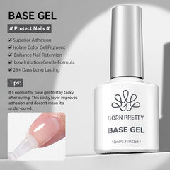 Base Gel Super Top Coat 10ml Base & Top Coat BORN PRETTY Base Gel 