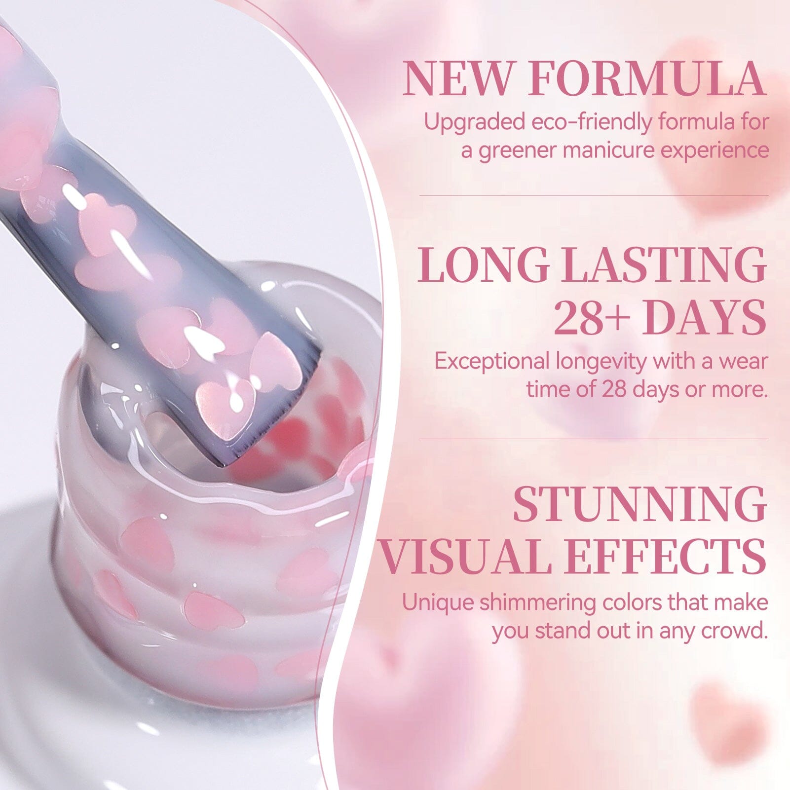 Sequins Jelly Gel TS28 Love Radar 15ml Gel Nail Polish BORN PRETTY 