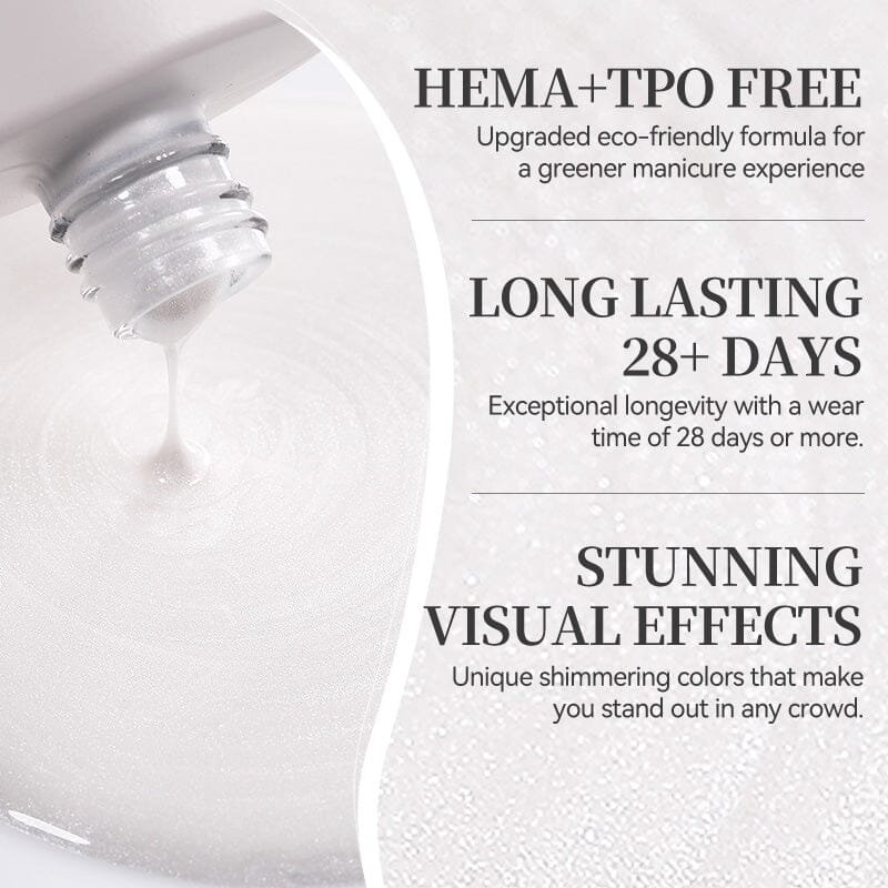 Thread Gel LW31 Pearl White 10ml Gel Nail Polish BORN PRETTY 