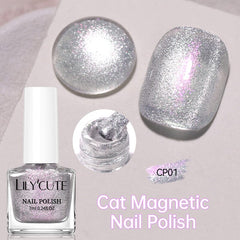 Cat Magnetic Nail Polish 7ml Nail Polish LILYCUTE CP01 
