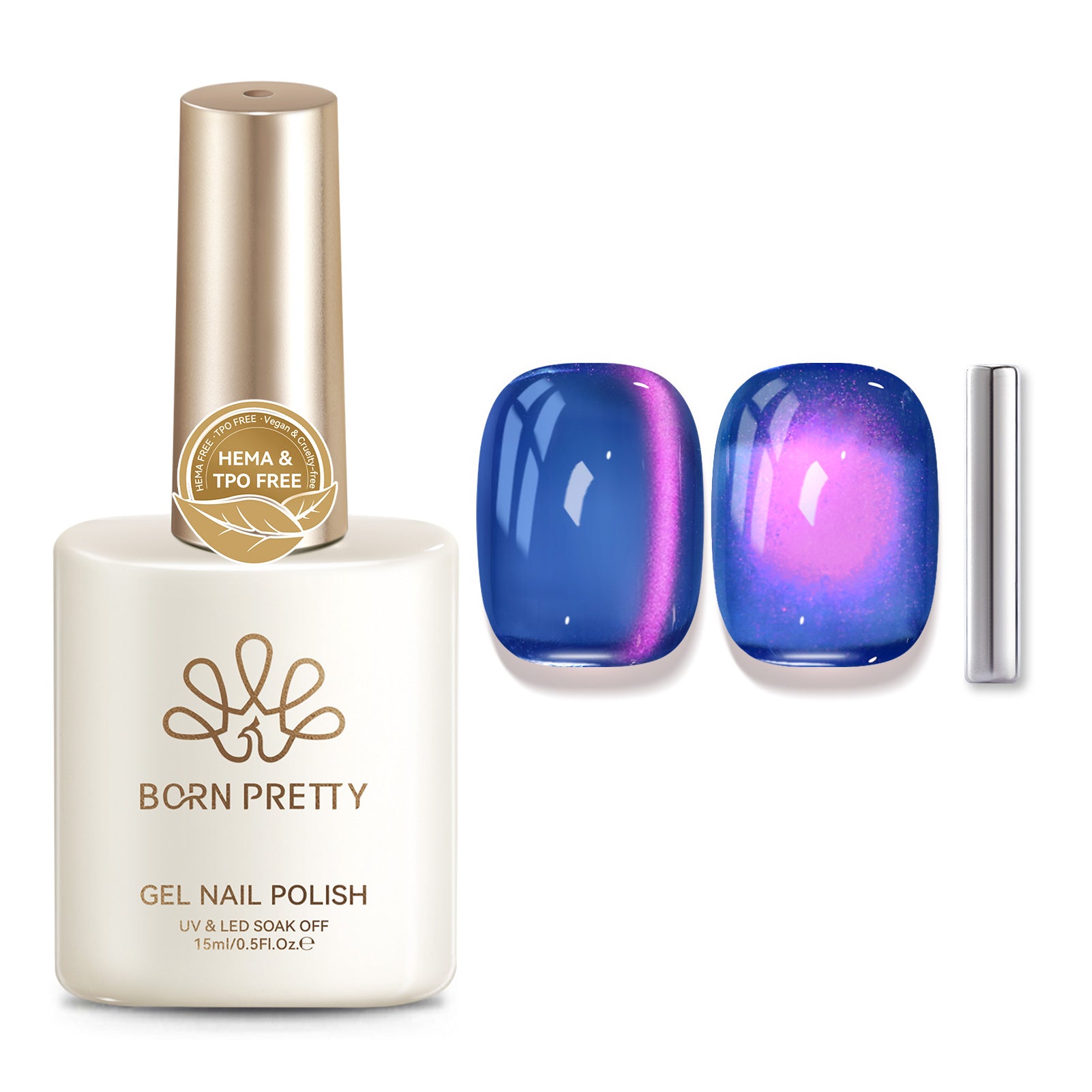 Colored Cat Magnetic Gel MY430 Summer Light 15ml HEMA/TPO FREE