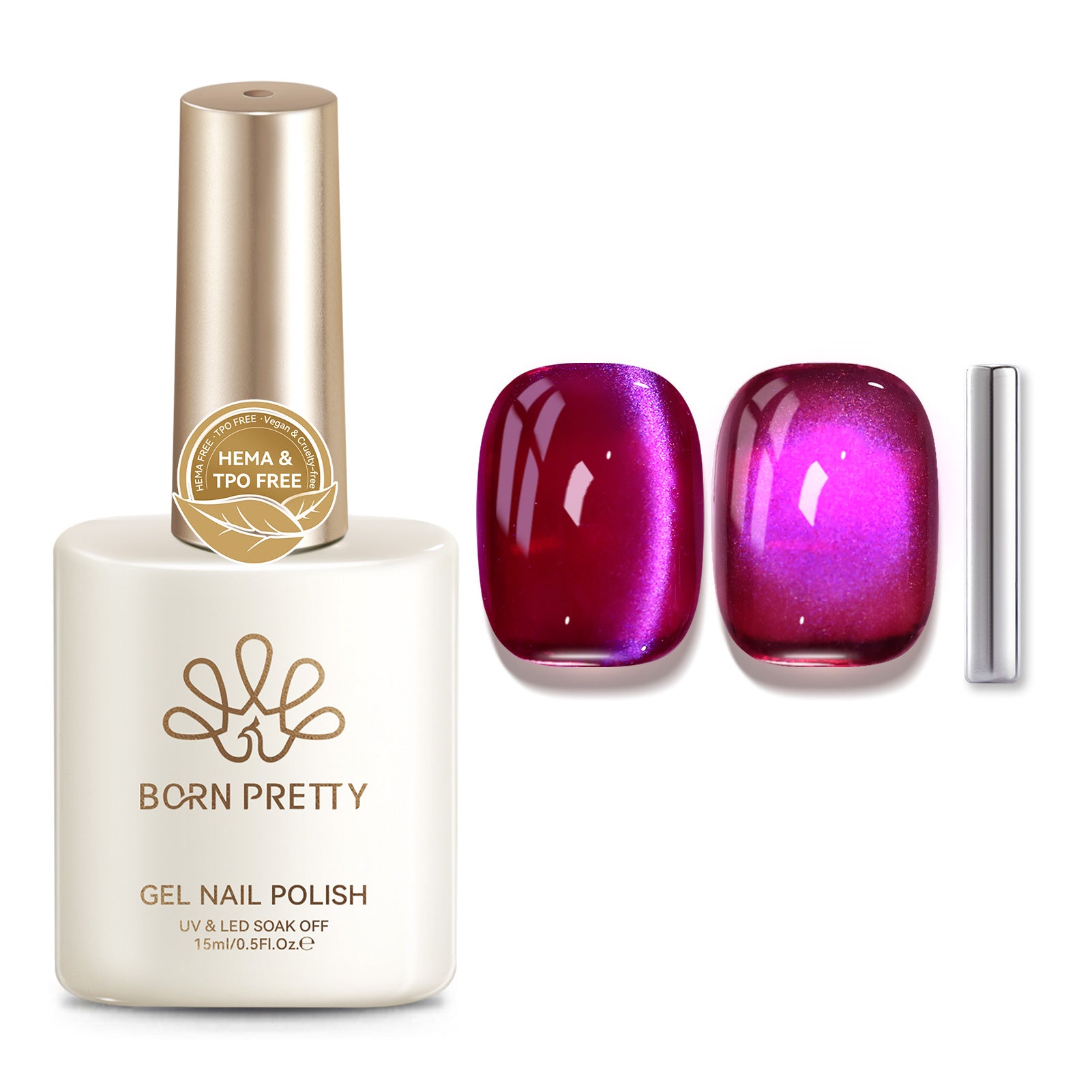 Colored Cat Magnetic Gel MY431 Summer Light 15ml HEMA/TPO FREE