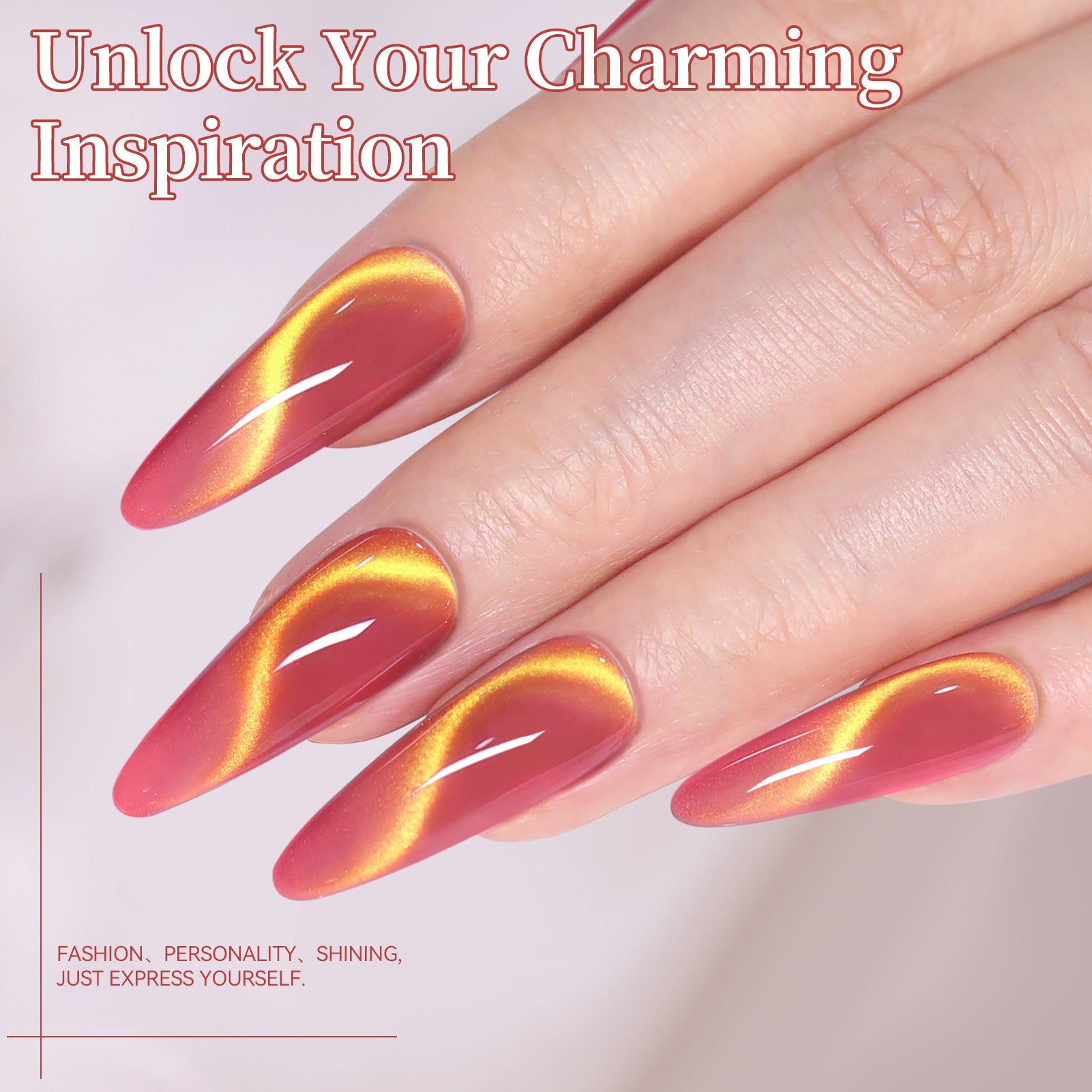 Colored Cat Magnetic Gel MY432 Summer Light 15ml HEMA/TPO FREE