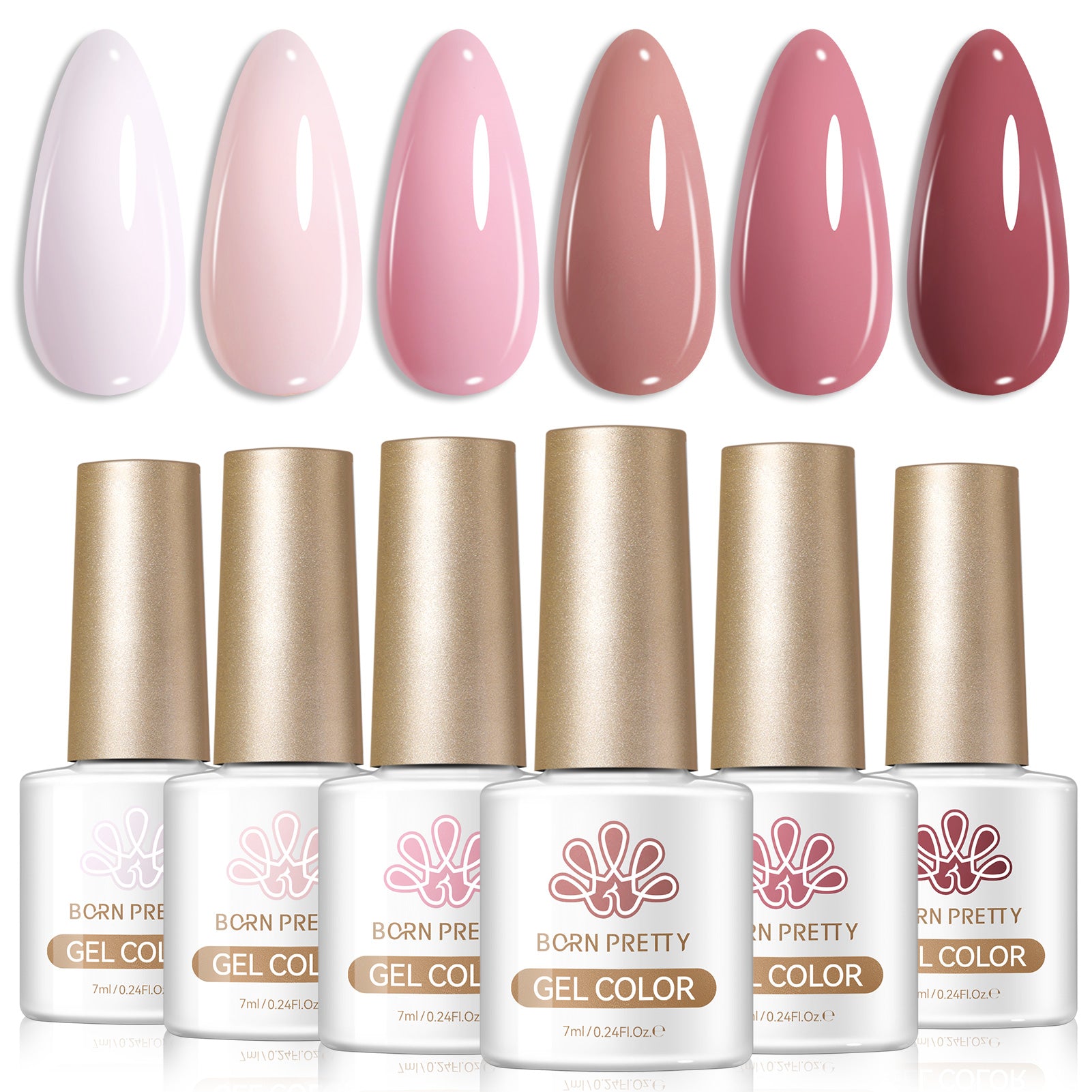 6 Colors Gel Set S50 Just Right 7ml