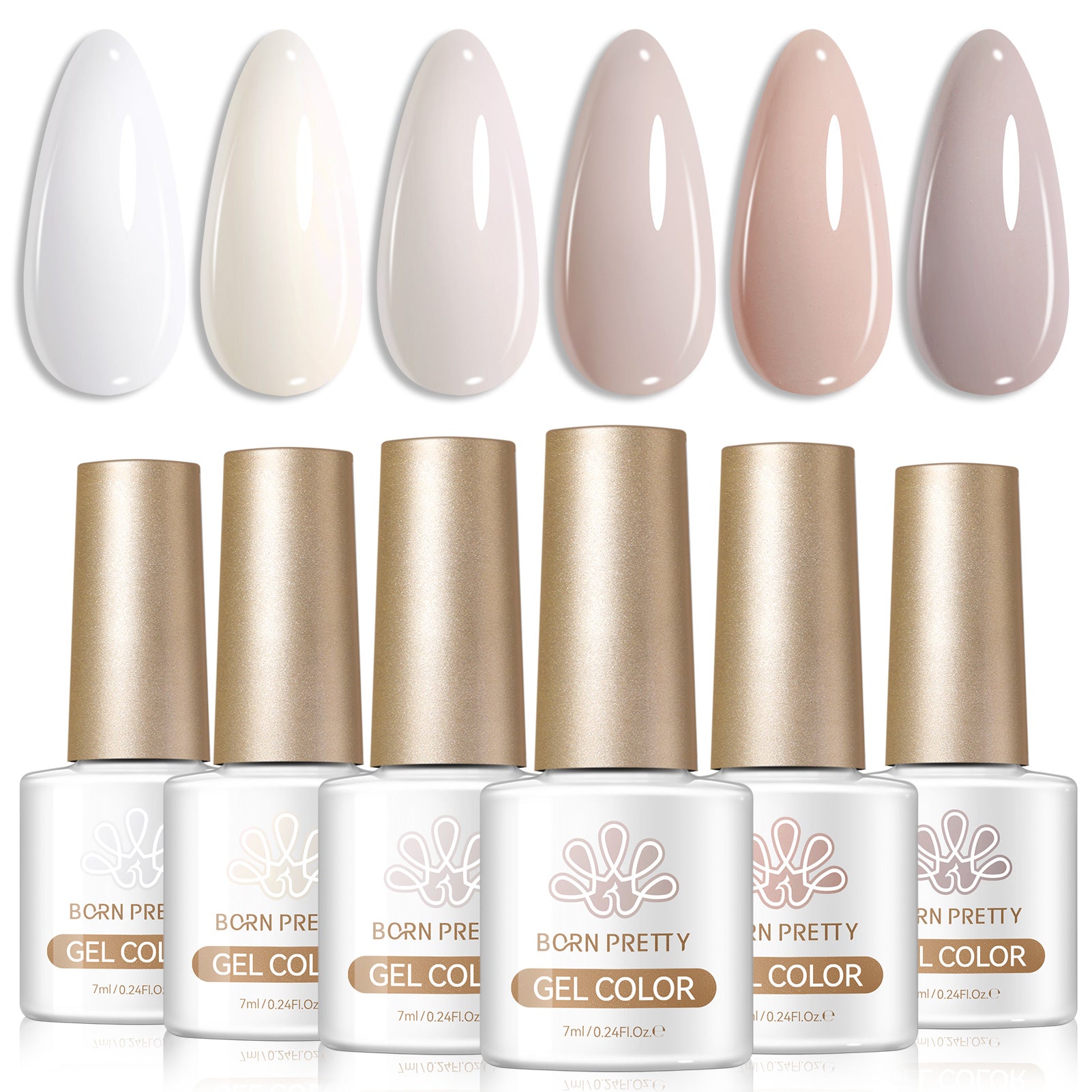 6 Colors Gel Set S52 In Between 7ml