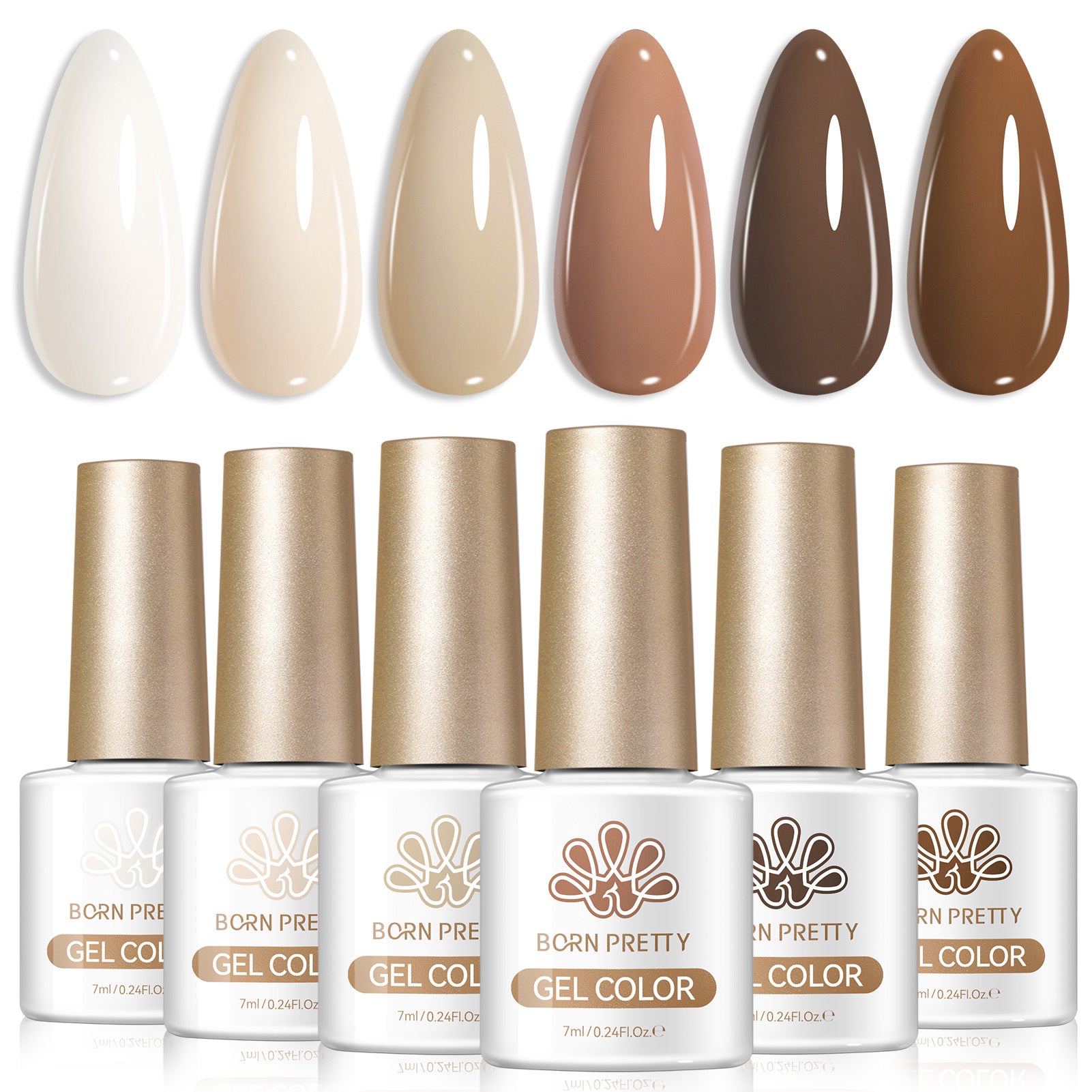 6 Colors Gel Set S54 Desert Dawn 7ml