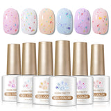6 Colors Jelly Gel Polish Set 7ml