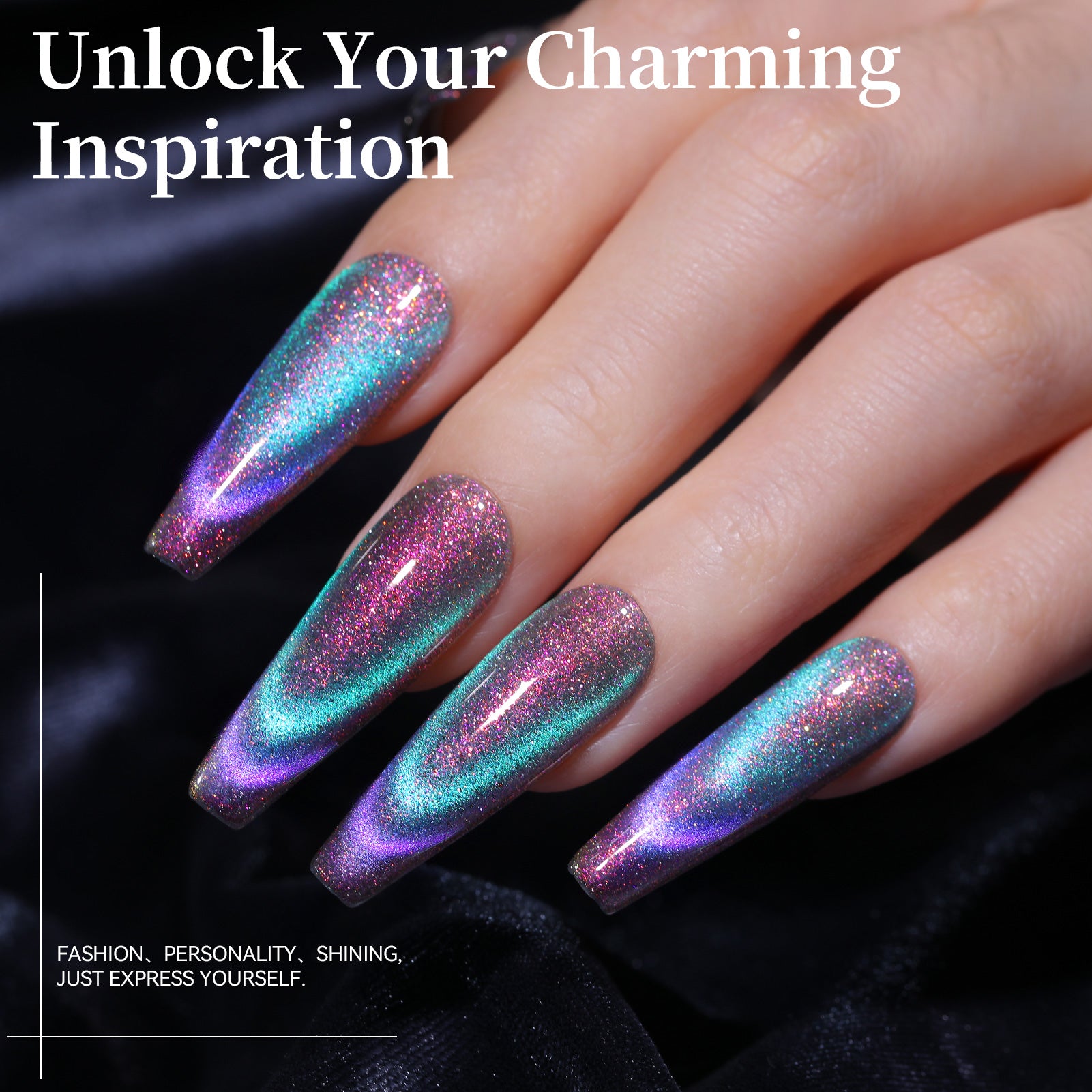 Colored Cat Magnetic Gel MY115 Reflective Glass 15ml