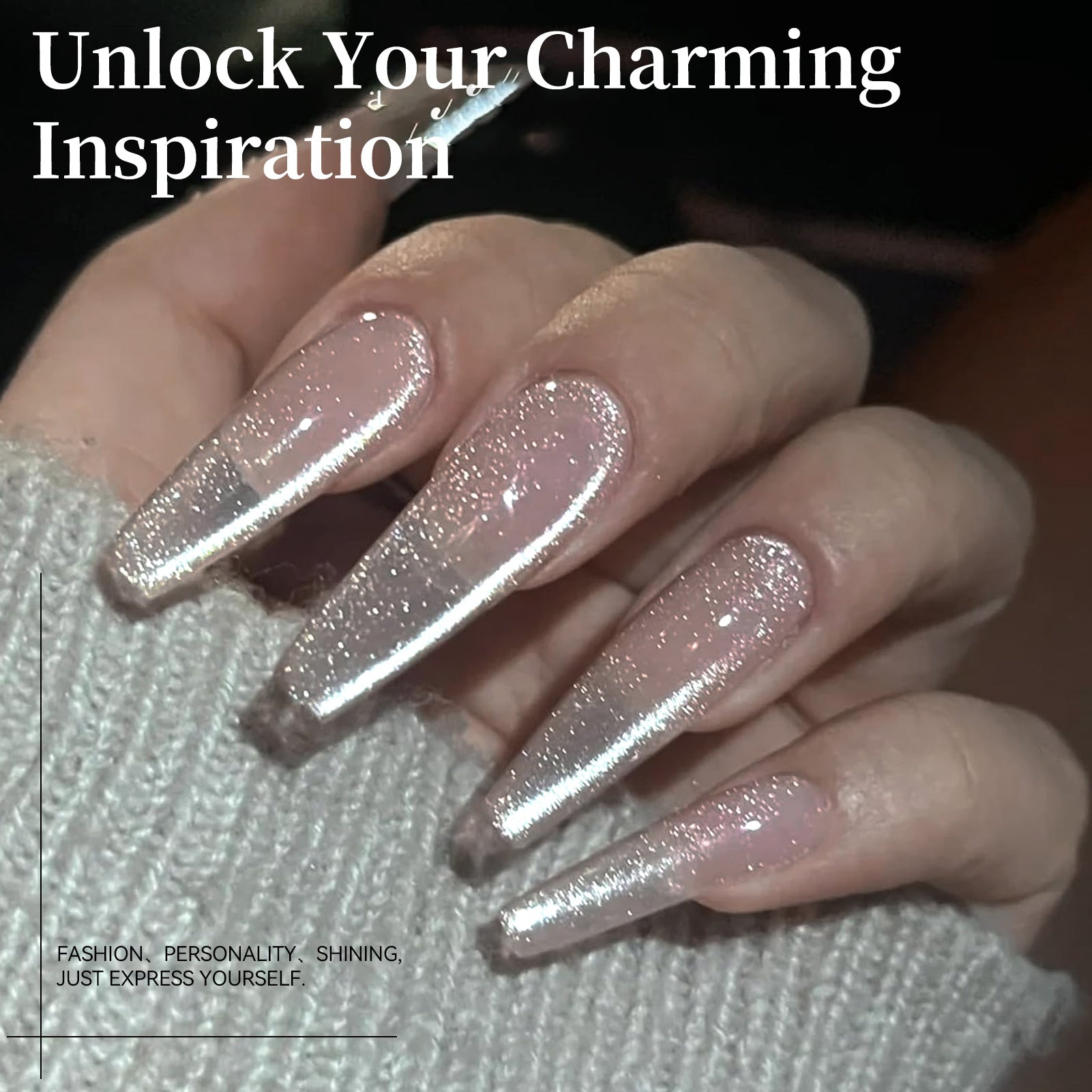 Water Light Cat Magnetic Gel MY01 First Love 15ml HEMA/TPO FREE