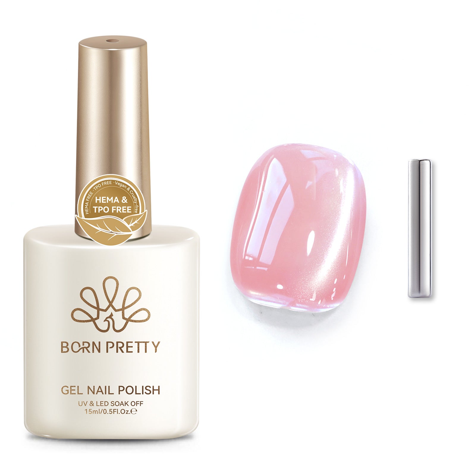 Water Light Cat Magnetic Gel MY06 First Love 15ml HEMA/TPO FREE