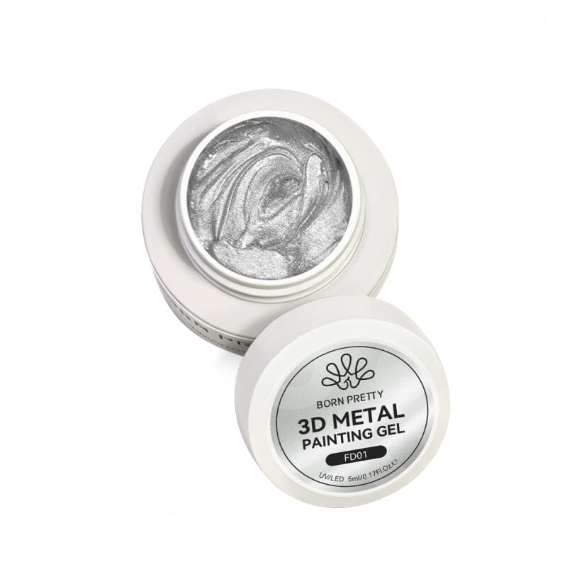 3D Metal Painting Gel FD01 5ml Gel Nail Polish BORN PRETTY 