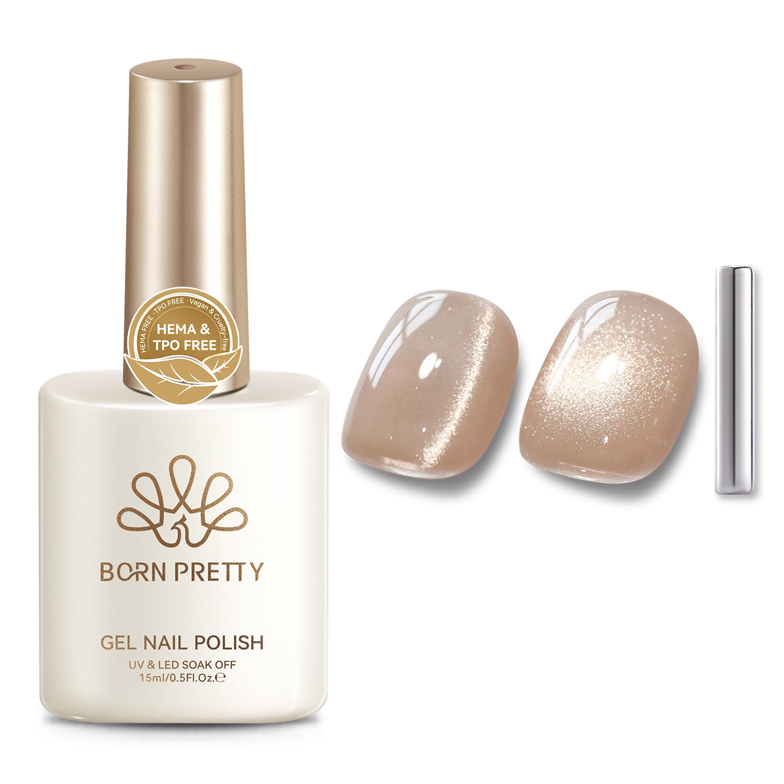 Glass Cat Magnetic Gel MY499 Dream Nude 15ml HEMA/TPO FREE