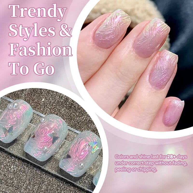 Aurora Gel JG29 Aurora Veil 10ml Gel Nail Polish BORN PRETTY 