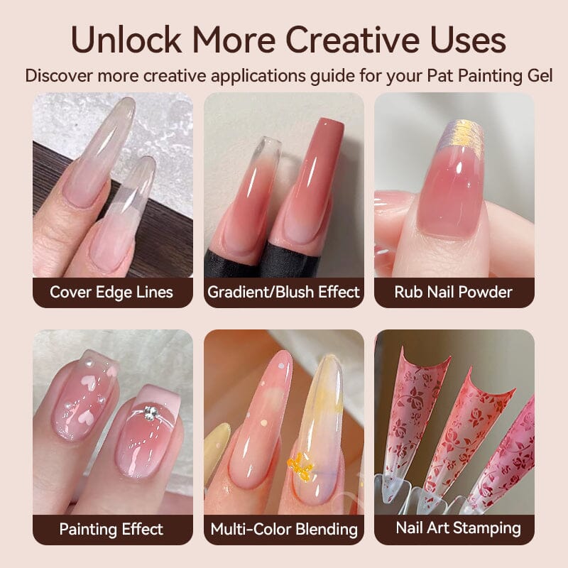 16 Colors 4 In 1 Pat Painting Gel Find Flora Gel Nail Polish UR SUGAR 