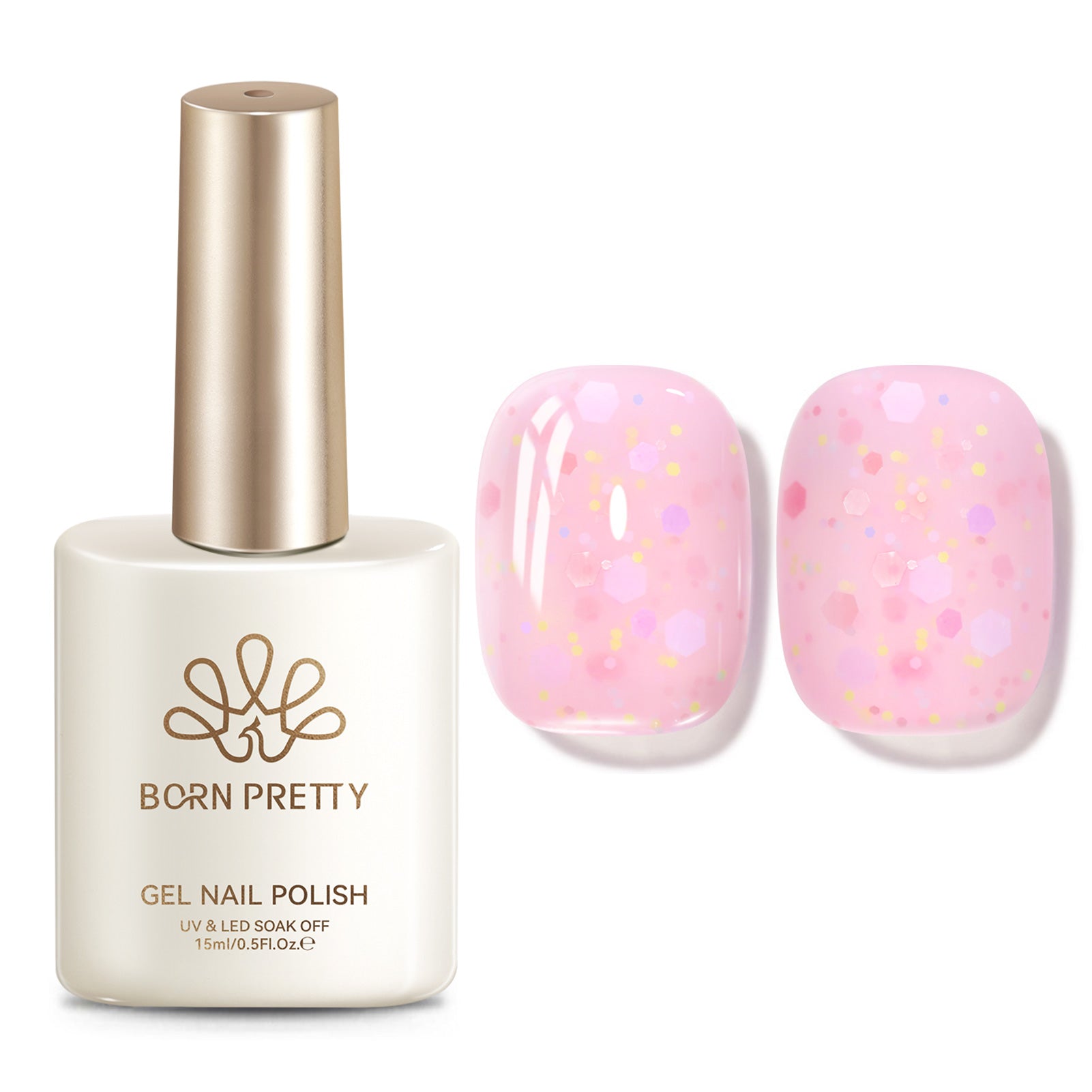 Sequins Jelly Gel TS33 Pink Fantasy 15ml