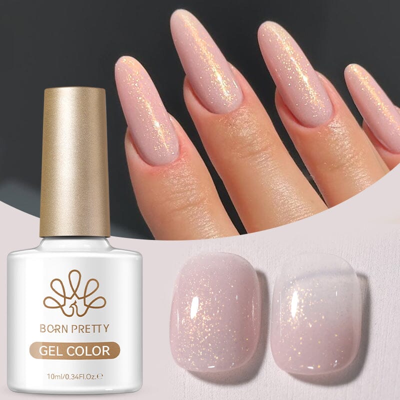 Aurora Gel JG30 Sunset Glimmer 10ml Gel Nail Polish BORN PRETTY 