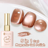 5 in 1 Cat Magnetic Gel 1 Step Gel 15ml