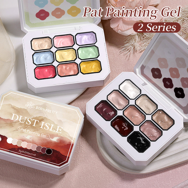 9 Colors 4 in 1 Pat Painting Gel