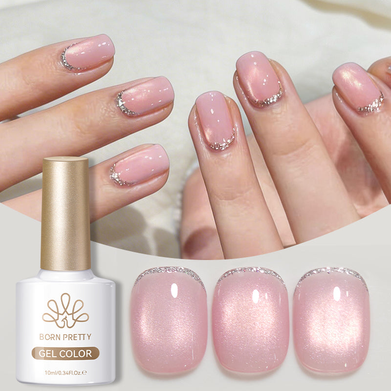 Moonlight Cat Magnetic Gel MY195 Rosy White 10ml HEMA/TPO FREE