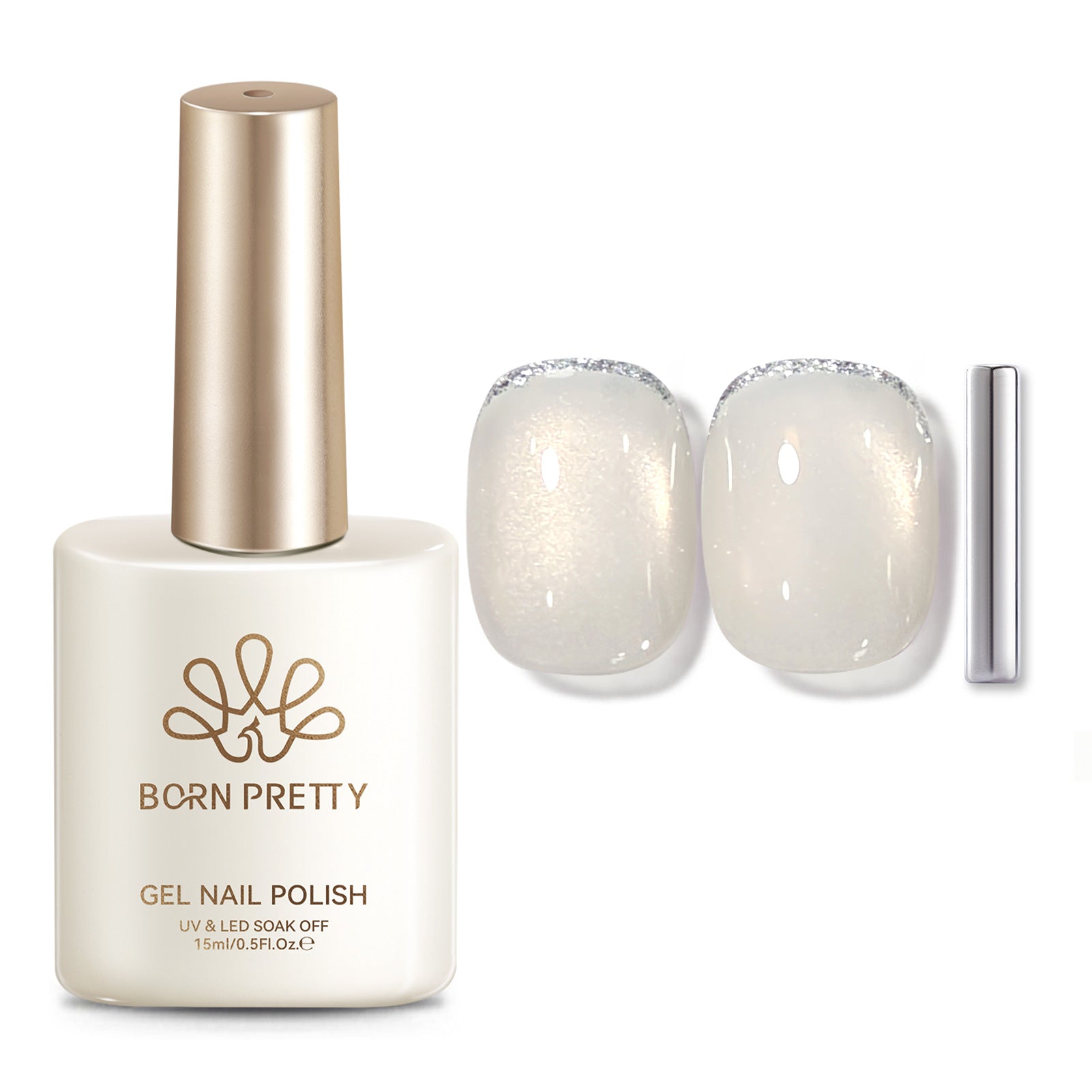 Moonlight Cat Magnetic Gel MY193 Rosy White 15ml HEMA/TPO FREE