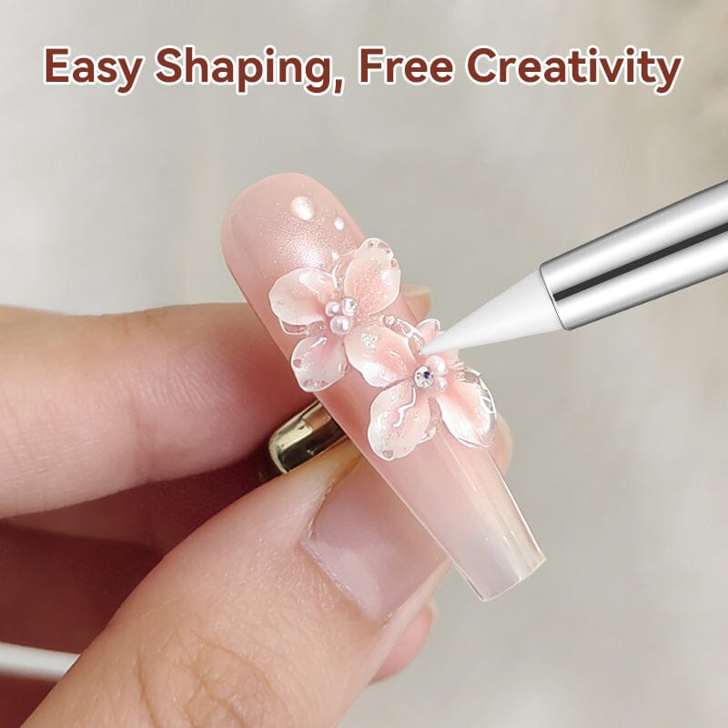 Gold 5D Sculpting Gel & Carving Pen Gel Nail Polish BORN PRETTY 