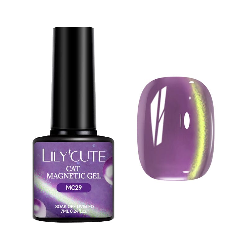 Glass Cat Magnetic Gel MC29 7ml Gel Nail Polish LILYCUTE 