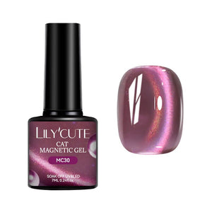 Glass Cat Magnetic Gel MC30 7ml Gel Nail Polish LILYCUTE 
