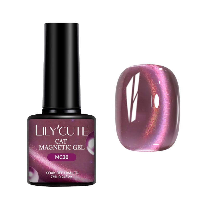 Glass Cat Magnetic Gel MC30 7ml Gel Nail Polish LILYCUTE 