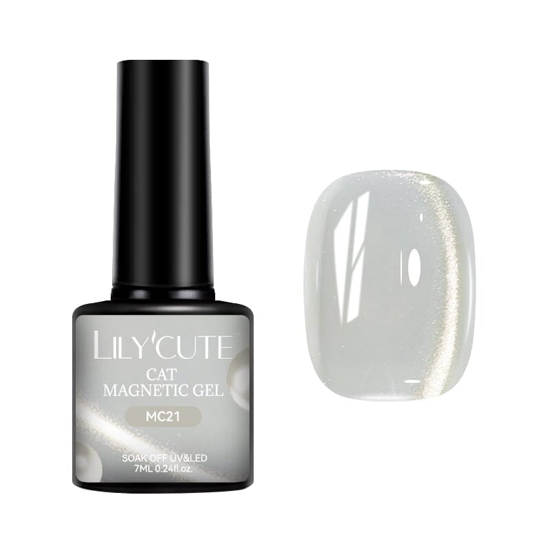 Glass Cat Magnetic Gel MC21 7ml Gel Nail Polish LILYCUTE 