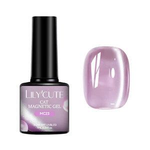 Glass Cat Magnetic Gel MC23 7ml Gel Nail Polish LILYCUTE 