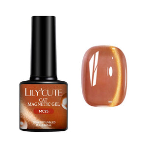 Glass Cat Magnetic Gel MC25 7ml Gel Nail Polish LILYCUTE 