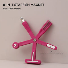 8 in 1 Starfish Magnet Tools & Accessories No Brand Pink 