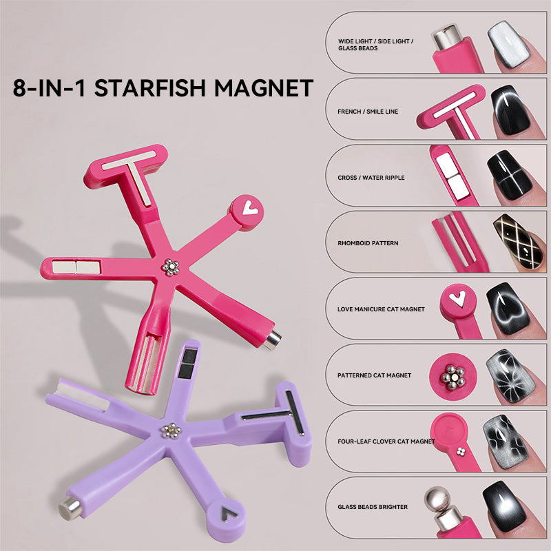 8 in 1 Starfish Magnet