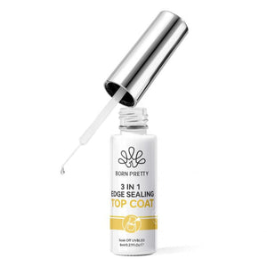 3 in 1 Edge Sealing Top Coat 8ml Base & Top Coat BORN PRETTY 