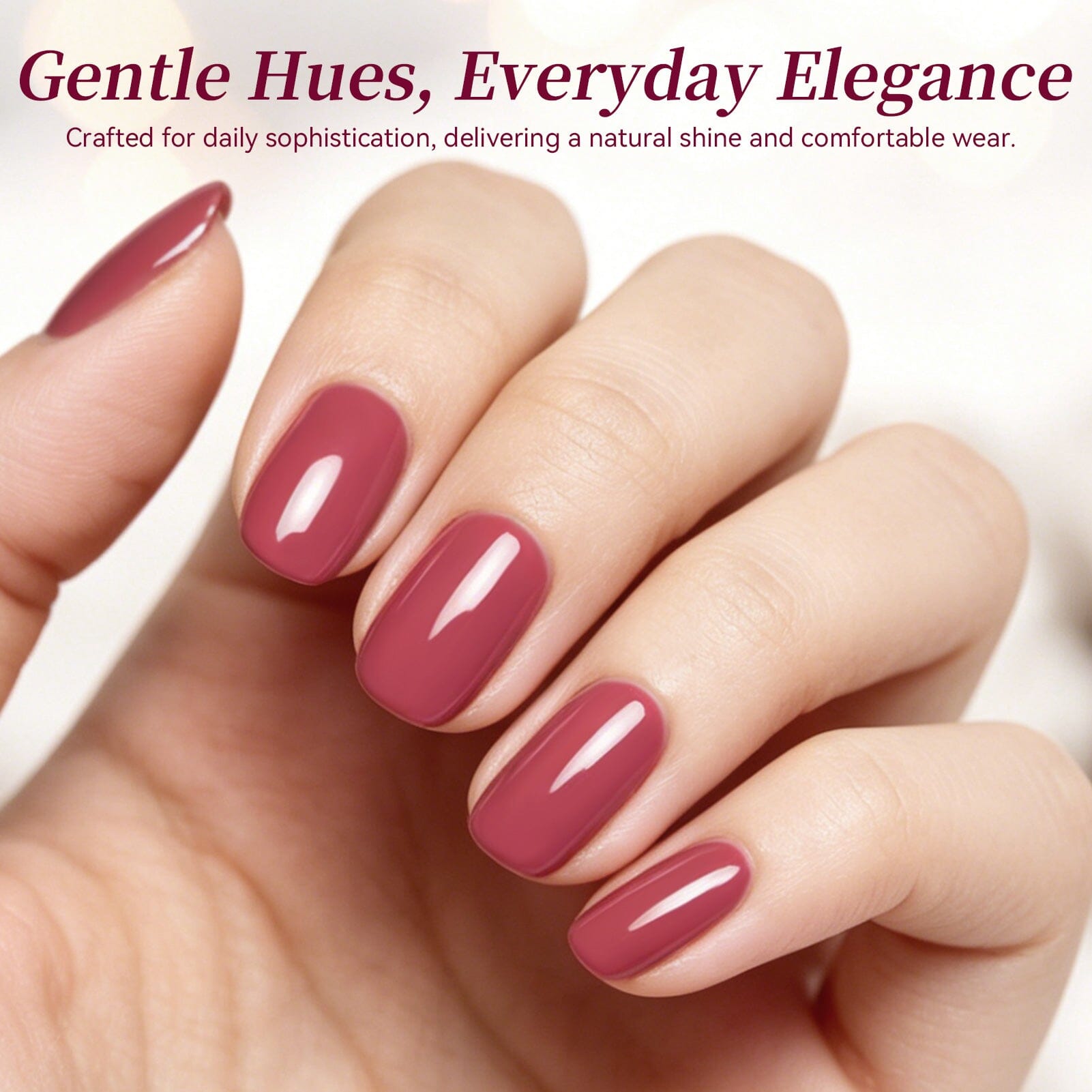 6 Colors Gel Set S58 Night Rose 7ml Gel Nail Polish BORN PRETTY 