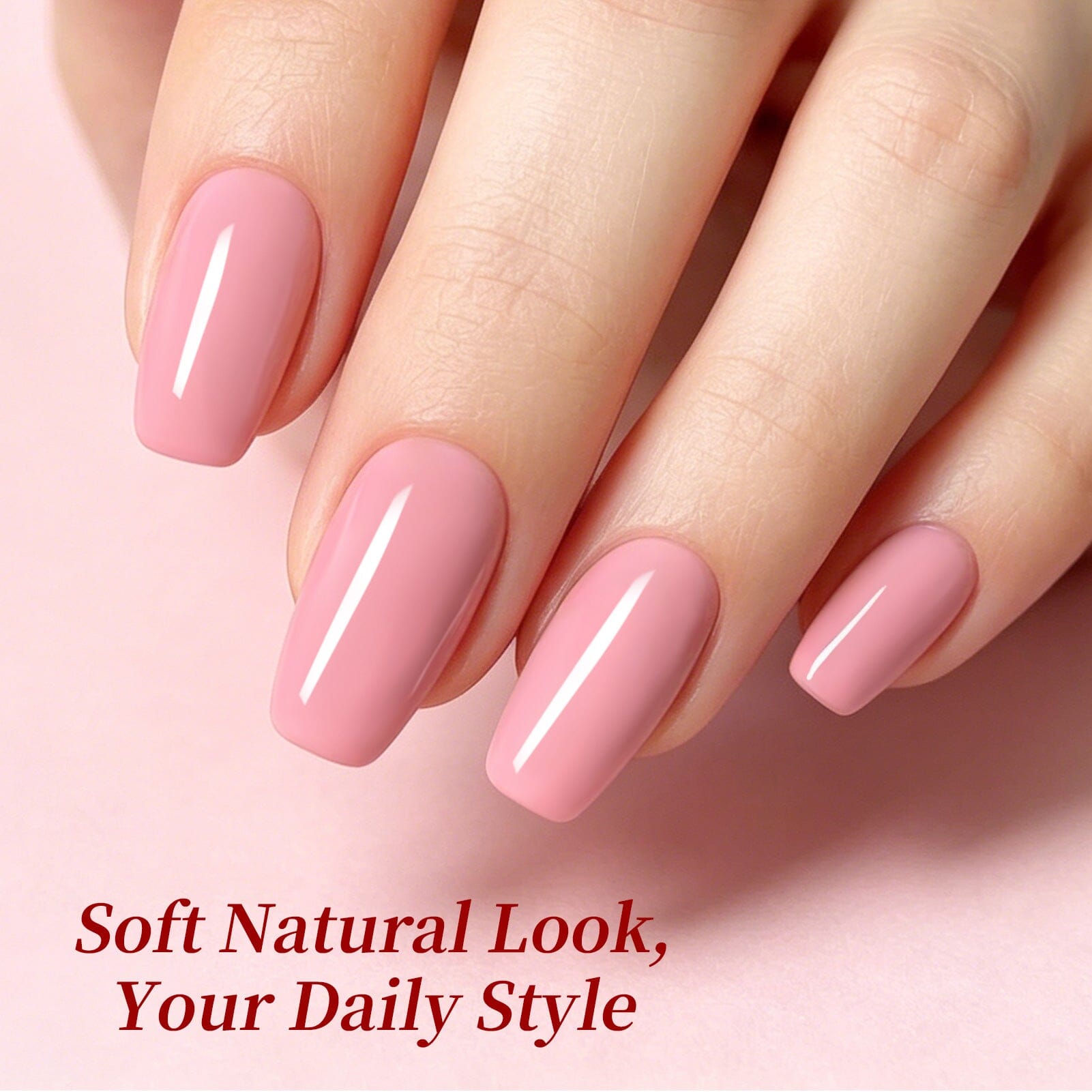 6 Colors Gel Set S61 Sinful Blush 7ml Gel Nail Polish BORN PRETTY 
