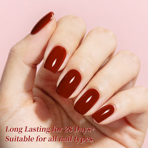 6 Colors Gel Set S61 Sinful Blush 7ml Gel Nail Polish BORN PRETTY 